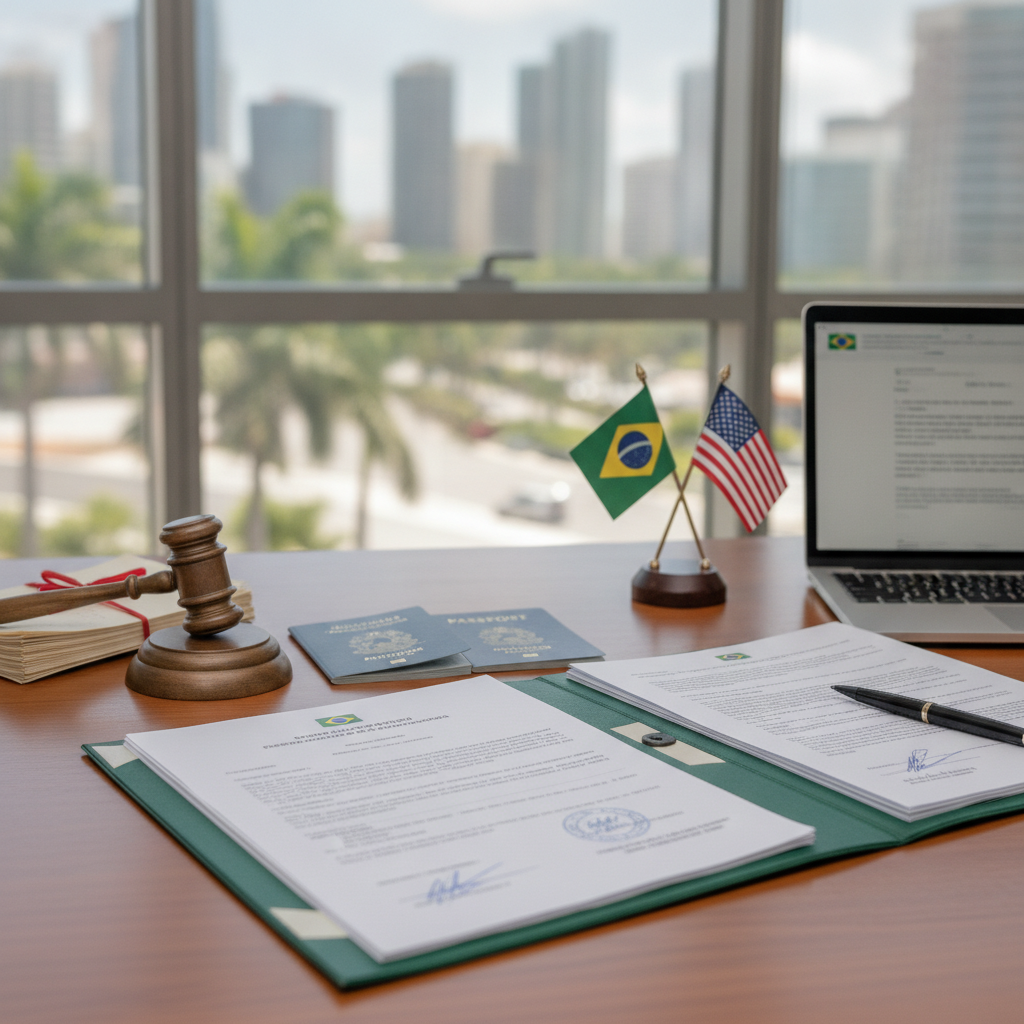 Como Fazer Reconhecimento de Firma nos EUA – Miami