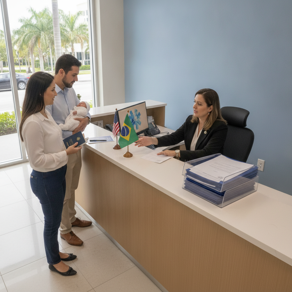 Como Tirar Certidão de Nascimento Brasileira em Miami