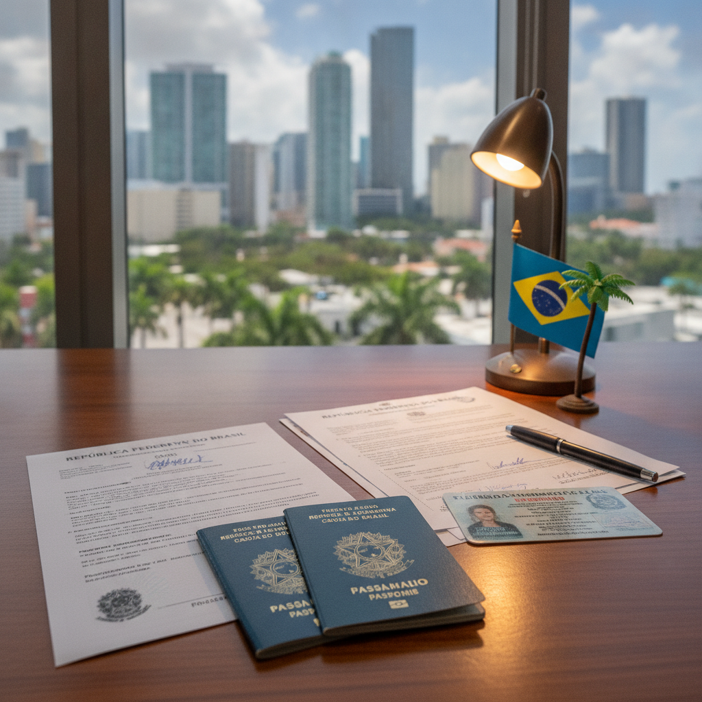 Como Tirar Passaporte para Menor de Idade em Miami