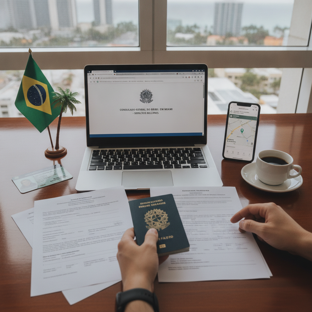 Como Tirar Registro Militar Brasileiro em Miami