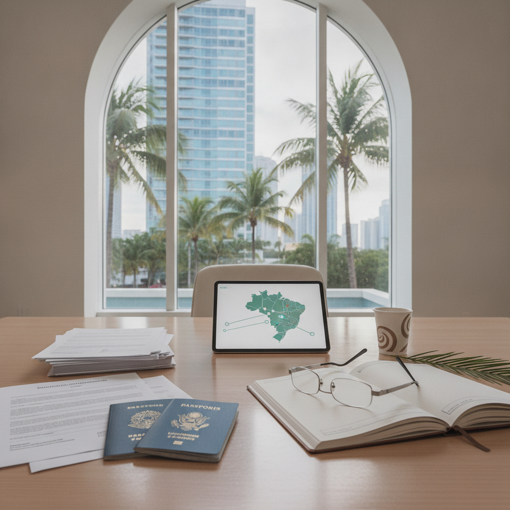 Como Tirar Segunda Via de Documento Brasileiro em Miami