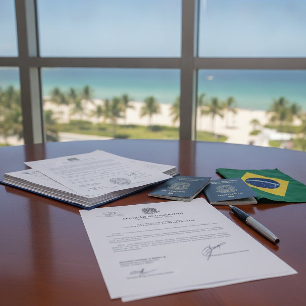 Registro de Nascimento Brasileiro nos EUA: Guia Miami