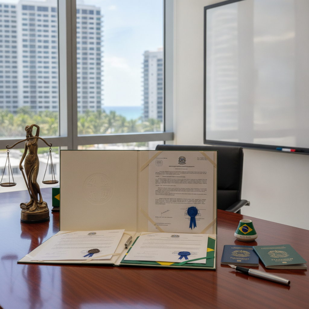 Tradução Juramentada de Documento Brasileiro em Miami