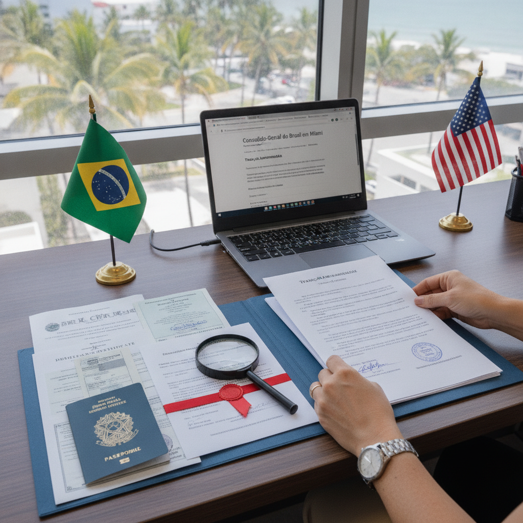 Tradução Juramentada de Documentos Brasileiros nos EUA